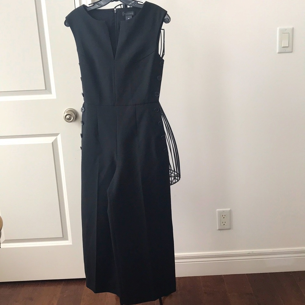 Club Monaco Cropped Jumpsuit